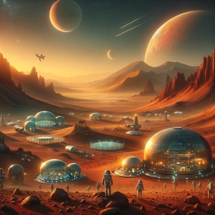 Mars 2030 Kolonie Mars 2030